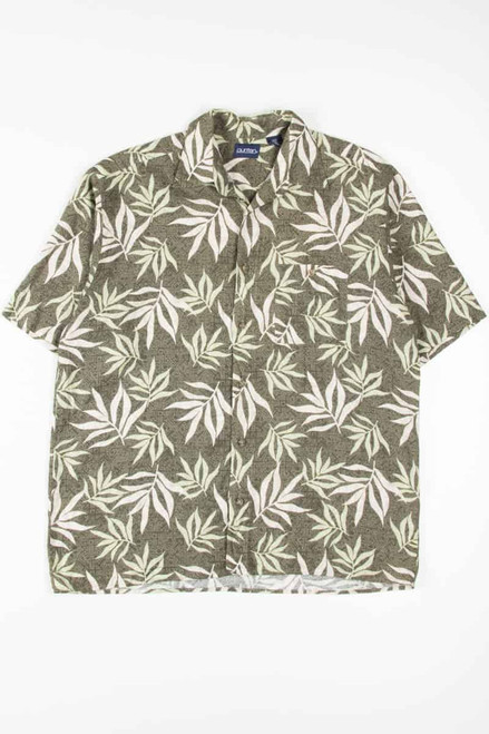 Palm Pattern Hawaiian Shirt