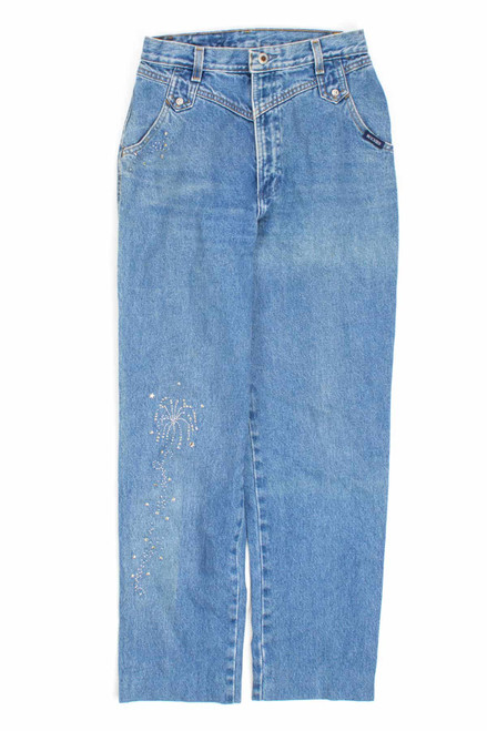 Bedazzled Rockies Vintage Jeans (sz. XL)