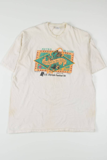 U.S. Olympic Festival 1994 Vintage T-Shirt (Single Stitch) 1