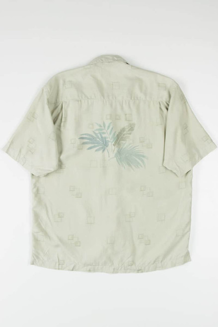 Green Squares Hawaiian Shirt