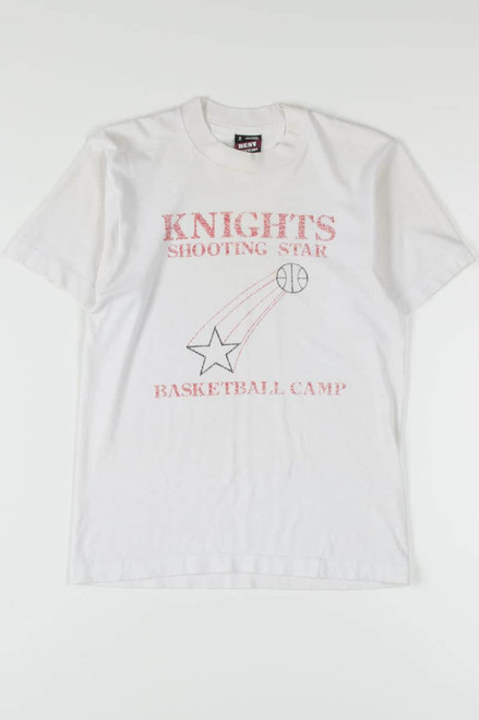 Knihts Shooting Star Basketball Camp Vintage T-Shirt (Single Stitch)