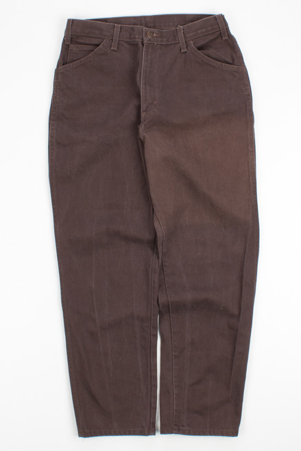 Chocolate Brown Vintage Jeans (sz. 14)