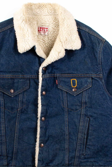 Vintage Levi's Sherpa Denim Jacket 1168