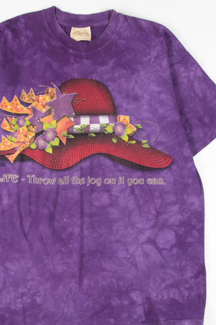 The Red Hat Society Tie Dye T-Shirt 1