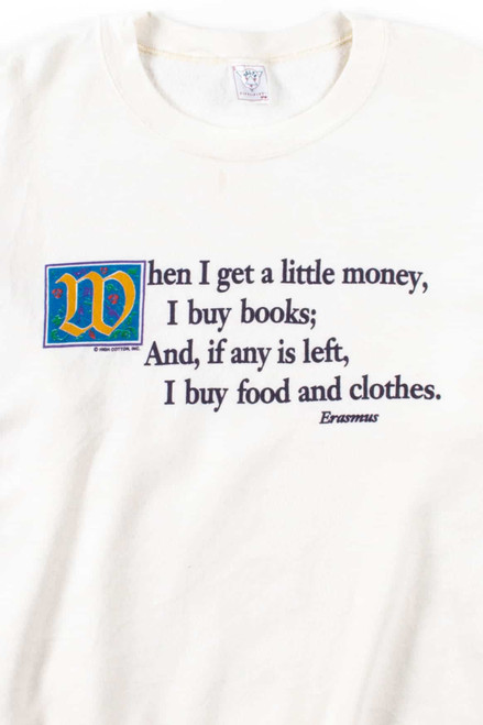 I Buy Books Sweatshirt