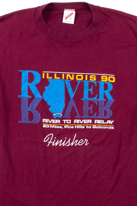 Illinois 90 River To River T-Shirt (Single Stitch)