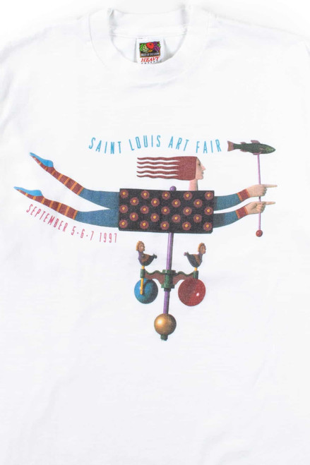 1997 Saint Louis Art Fair T-Shirt (Single Stitch)