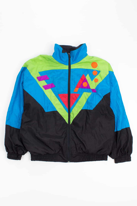 Colorful Abstract Design Vintage 90s Jacket