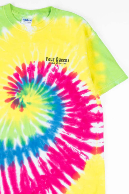 Four Queens Hotel & Casino Tie Dye T-Shirt