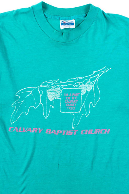 Calvary Baptist Church Thrashed T-Shirt (Single Stitch)