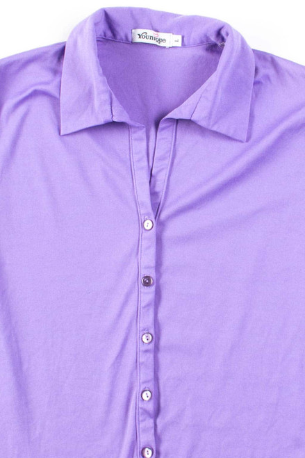 Lavender Tie Sleeve Top