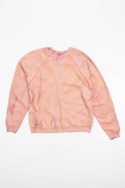 Faded Magenta Bleached Vintage Sweatshirt