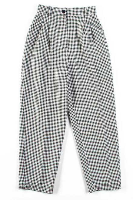 Black & White Houndstooth Pants (sz. 6)