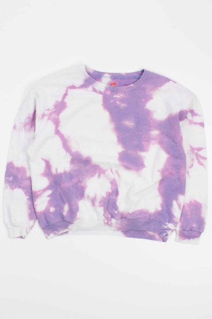 Purple Drops Bleached Vintage Sweatshirt