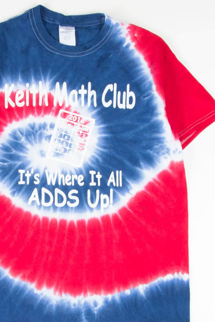 Keith Math Club Tie Dye T-Shirt