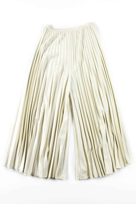 White Lampshade Vintage Palazzo Pants