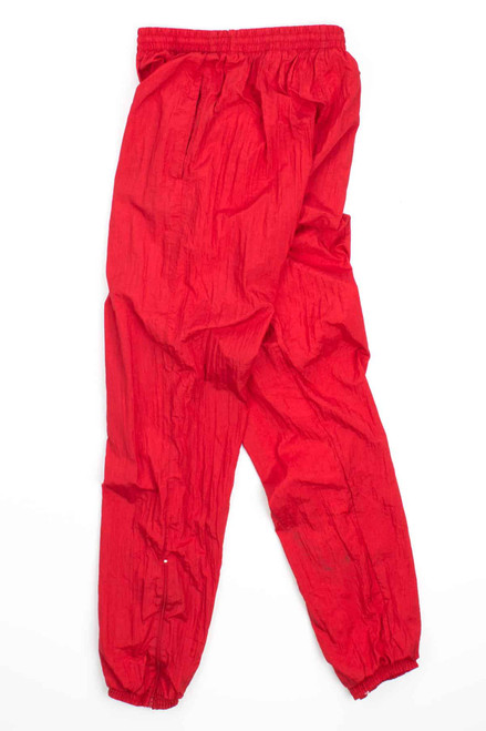 Red Vintage Track Pants