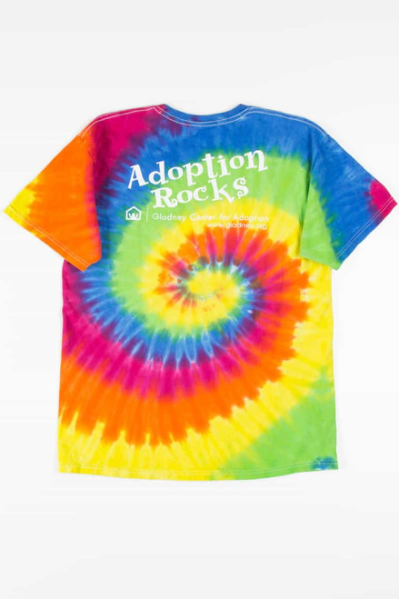 Adoption Rocks Tie Dye T-Shirt