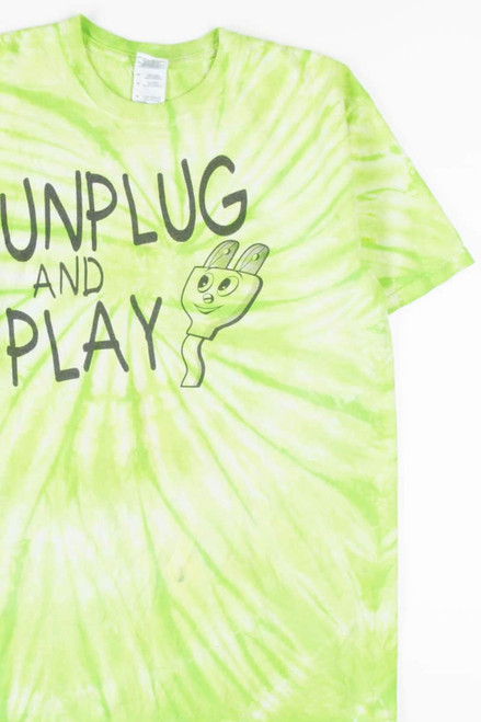 Unplug & Play Tie Dye T-Shirt