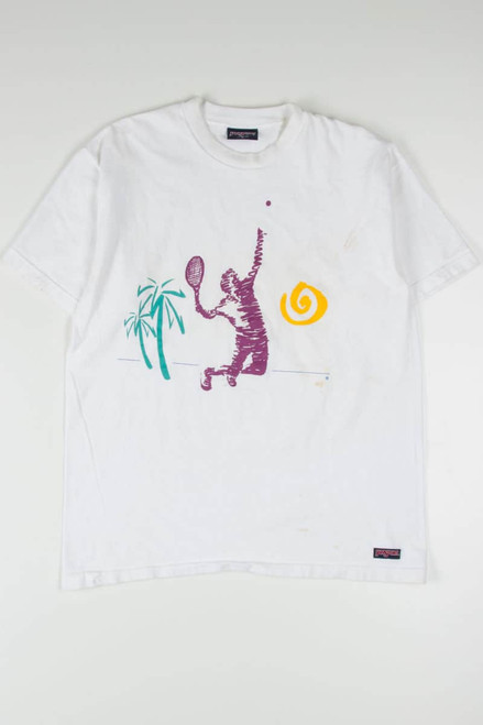 Scribble Tennis Serve T-Shirt