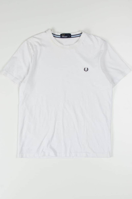 White Fred Perry T-Shirt 1