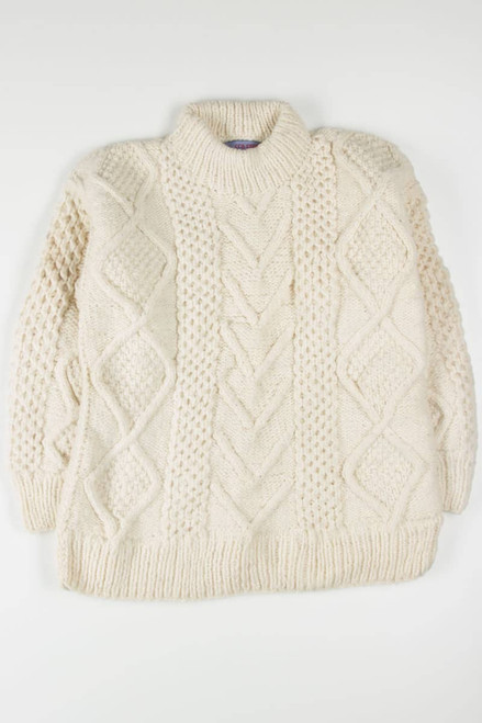 Thick Knit Wool Sweater 370