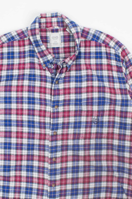 Chaps Red & Blue Flannel