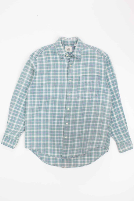 Seafoam Green Flannel