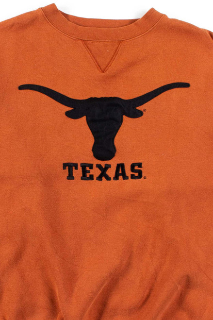 Orange Texas Longhorns Logo Sweatshirt