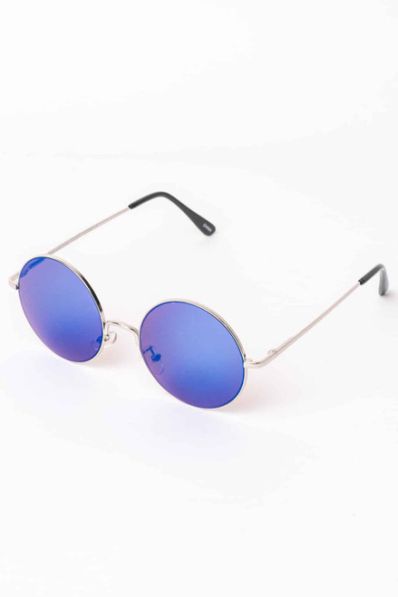 Colored Circle Lens Sunglasses - Ragstock.com