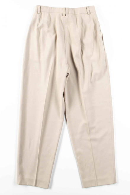 Tan Pleated Pants (sz. 10) 1