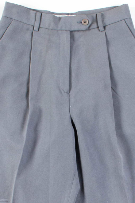 Grey Pleated Pants (sz. 4P)