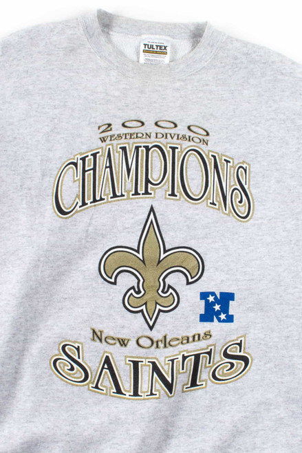 New Orleans Saints 2000 Western Division Champs Sweatshirt