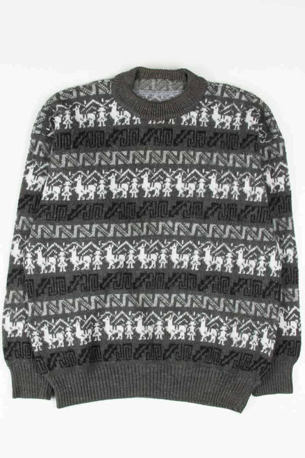 80s Llama Sweater 2904