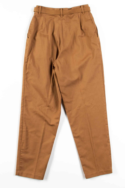 Brown Belted Khaki Pants (sz. 6)