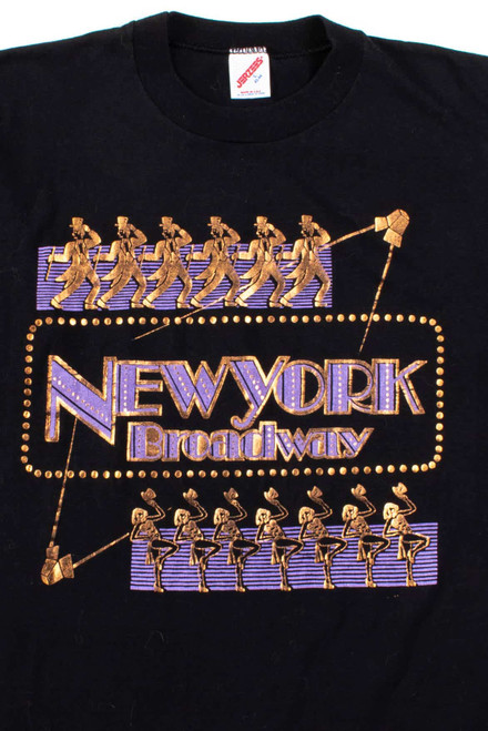 Vintage New York Broadway T-Shirt (Single Stitch)