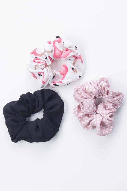 Flamingo Summer Scrunchies Bundle