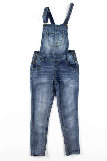 Stone Wash Denim Overalls (sz. Small)