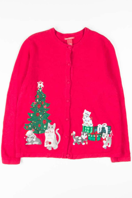 Red Ugly Christmas Cardigan 53341