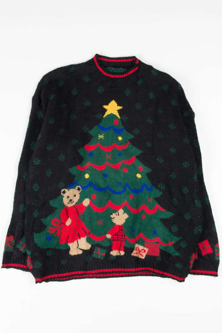 Black Ugly Christmas Pullover 53474