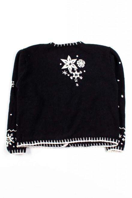 Black Ugly Christmas Cardigan 53439