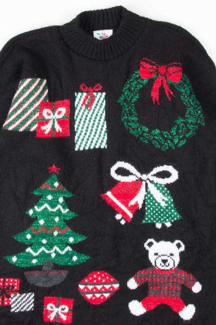 Black Ugly Christmas Pullover 53854
