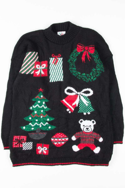 Black Ugly Christmas Pullover 53854