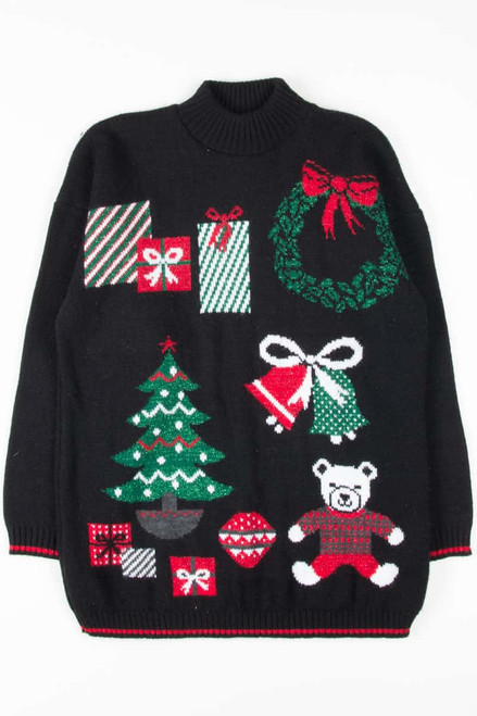 Black Ugly Christmas Pullover 53857