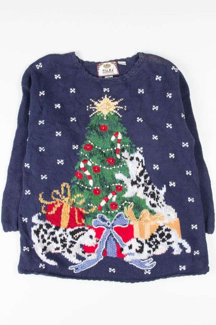 Blue Ugly Christmas Pullover 53483