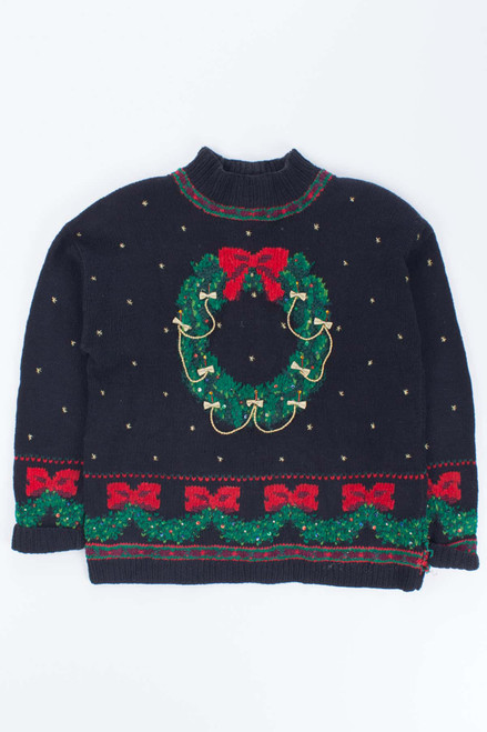 Black Ugly Christmas Pullover 53720