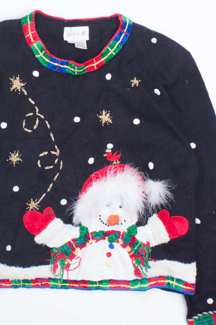 Black Ugly Christmas Pullover 53258