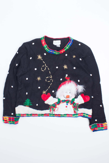 Black Ugly Christmas Pullover 53258