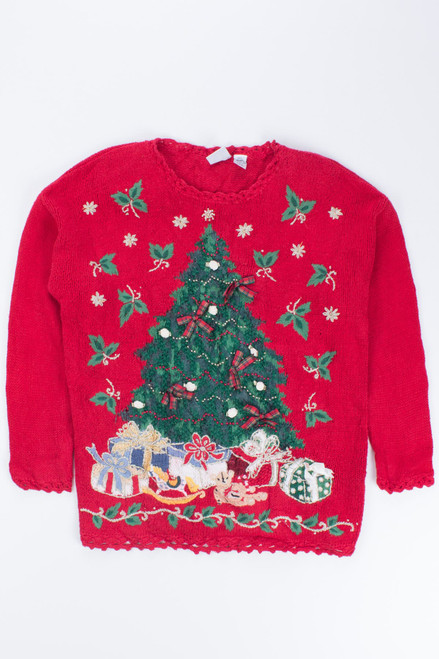 Red Ugly Christmas Pullover 54060