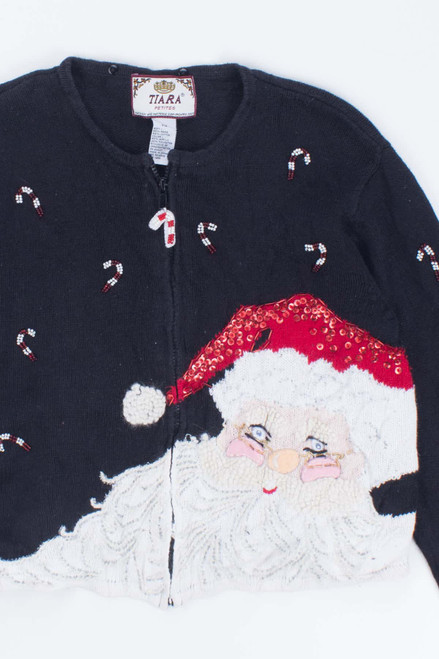 Black Ugly Christmas Cardigan 53725